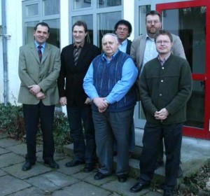 Carl Jürgen Conrad, Gerhard Rudolph, Horst Niemeier, Willi Teutsch, Achim Hübner, Dr. Bernd von Garmissen, Februar 2008