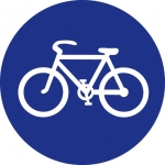 Radweg-Schild-150